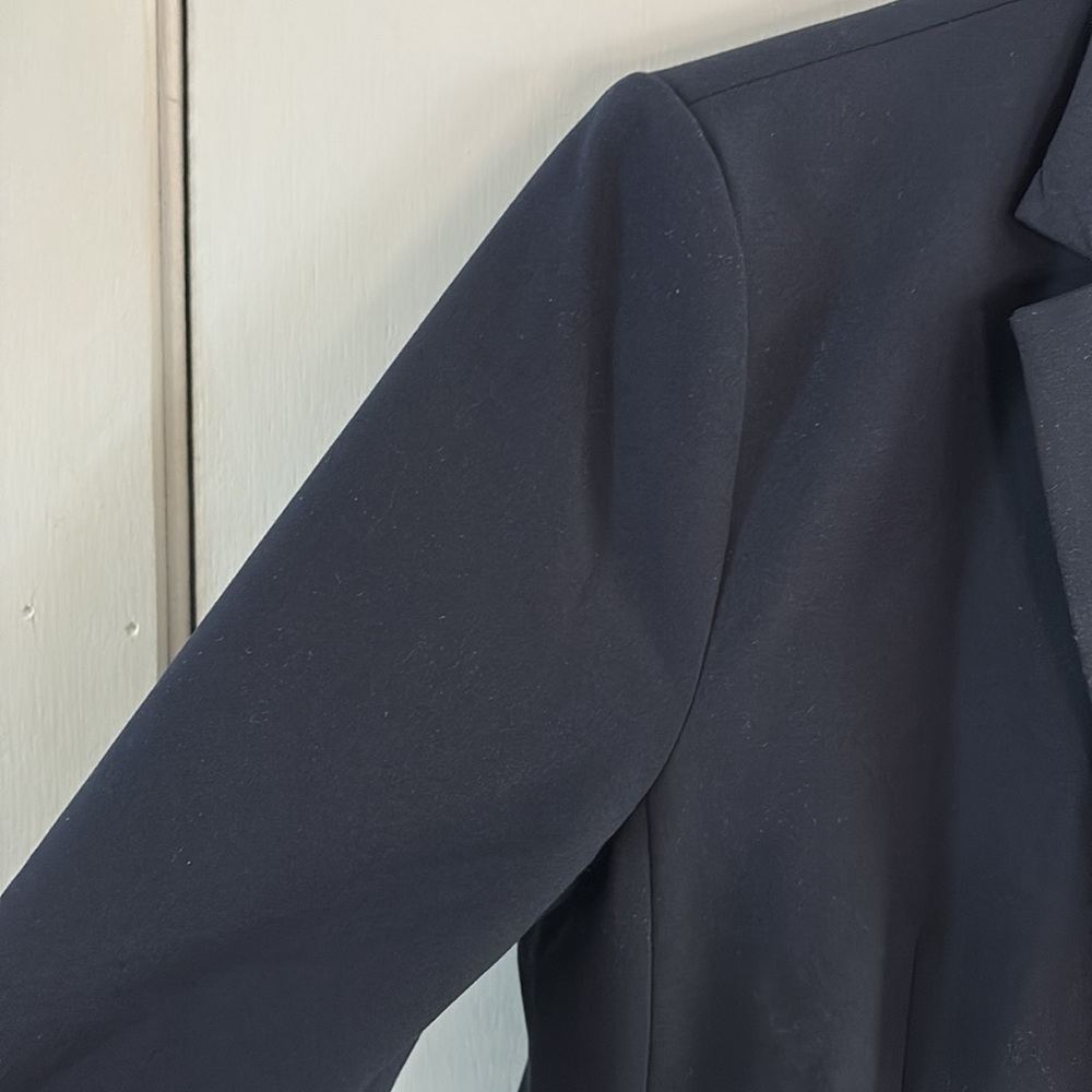 Ann Taylor Navy Single Button Fully Lined Blazer … - image 4